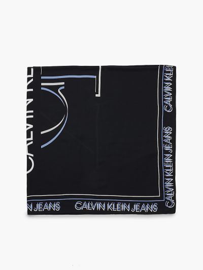 Calvin Klein Táskák & Kiegészítők HU254726 | Calvin Klein Logo Női Sál Fekete